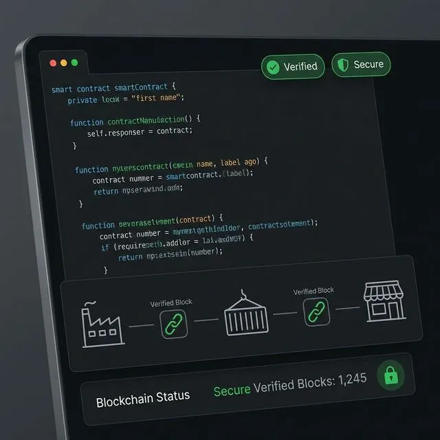 Blockchain-Based Supply Chain Transparency detail 1