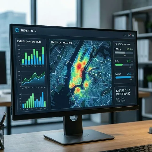 Smart City Infrastructure Management detail 1